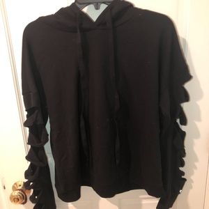 All sweatshirt with hood